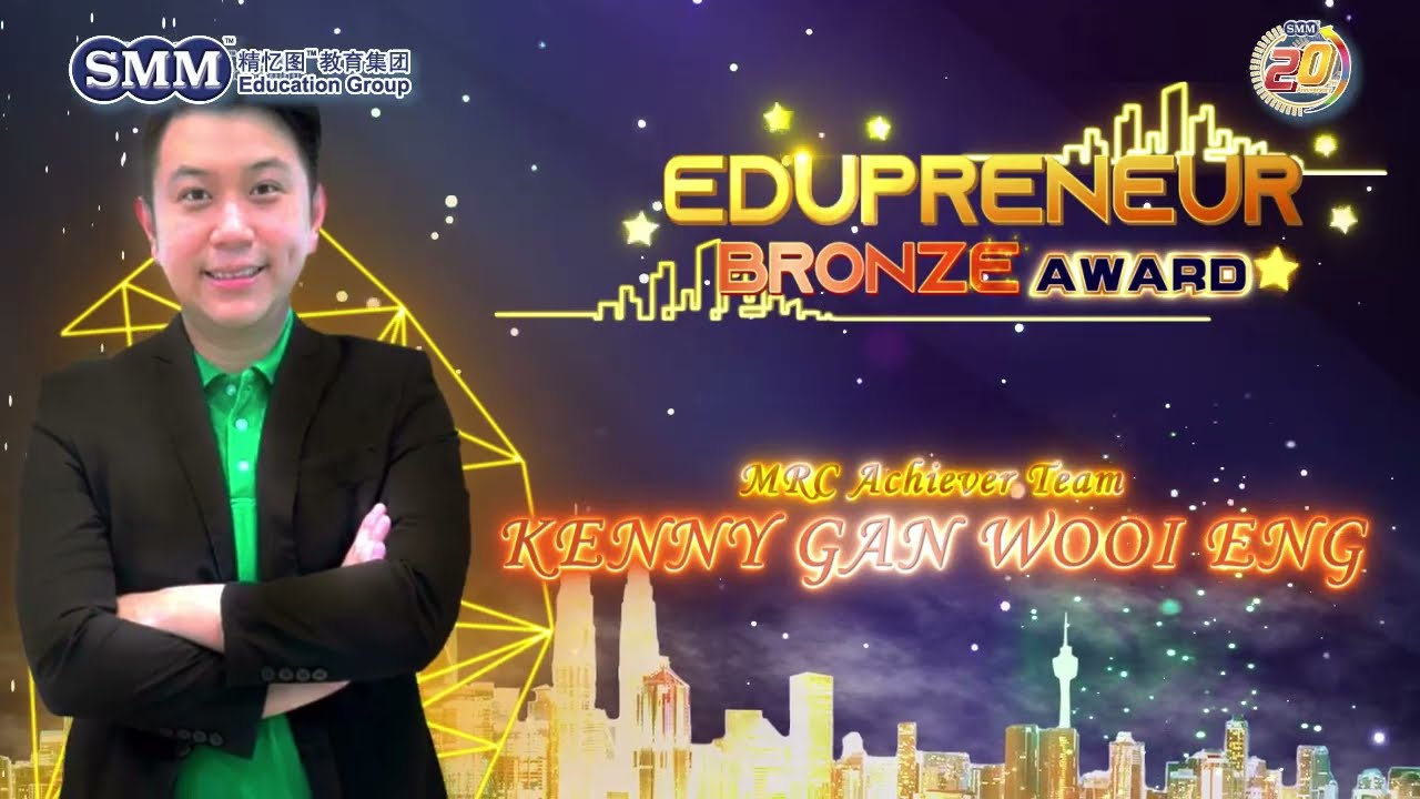 [Edupreneur Bronze Award 2022] Kenny Gan