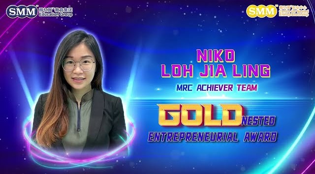 [Gold Young Entrepreneurial Awardee 2024] Niko Loh Jia Ling | MRC Achiever Team